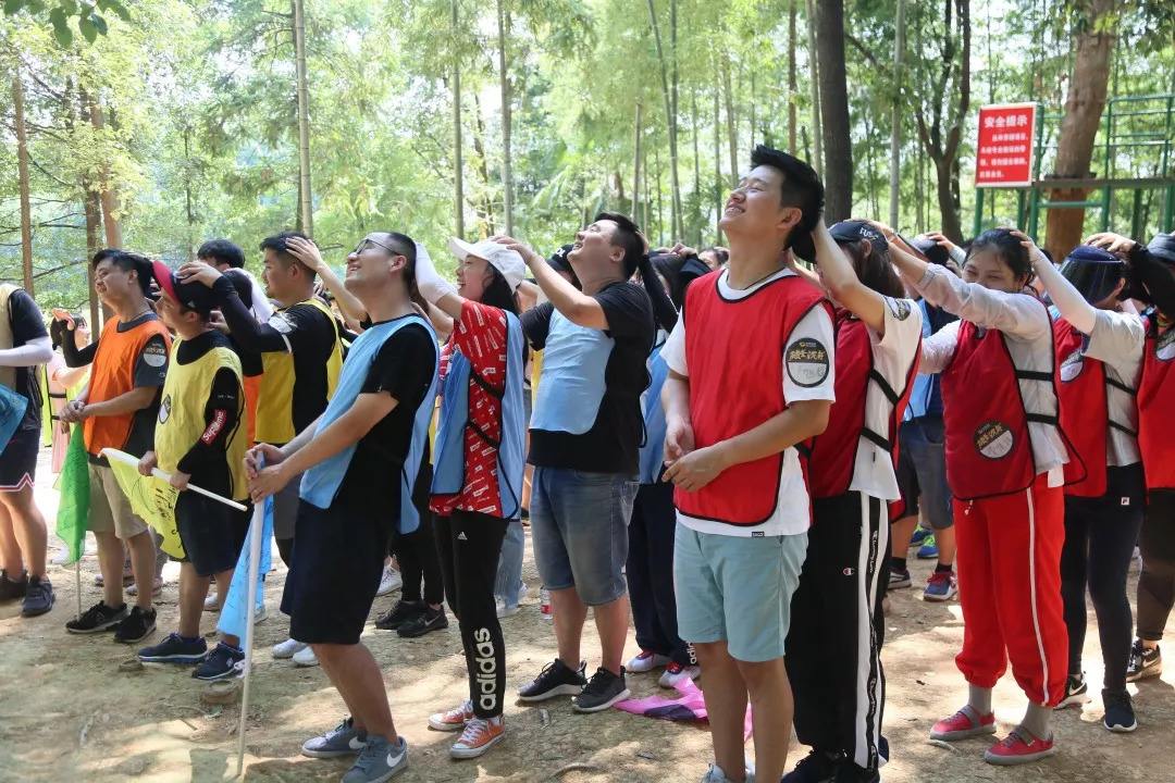 拓展訓(xùn)練破冰游戲按摩操